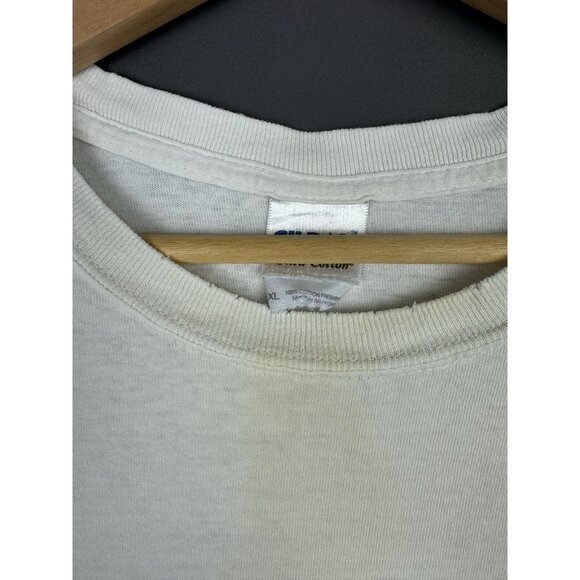 Vintage Y2K Berger All Chevy Show Camaro Car Promo Art Rare Annual XL White Tee - Picture 12 of 16